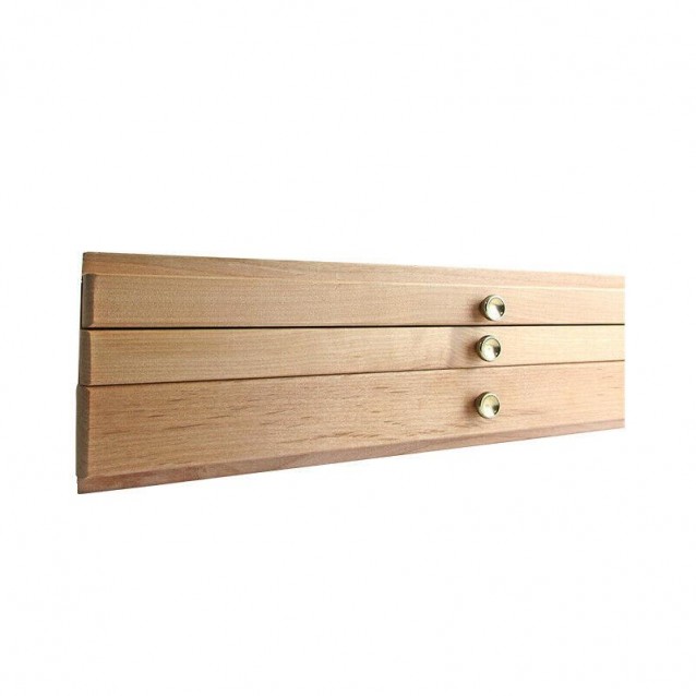 Mont Marte Ξύλινο Κούτί Αποθήκευσης Υλικών 40x25,5x10cm με 3 Συρτάρια