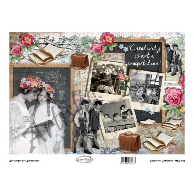 Artistic Design Ριζόχαρτο Decoupage 30x40cm MR-863