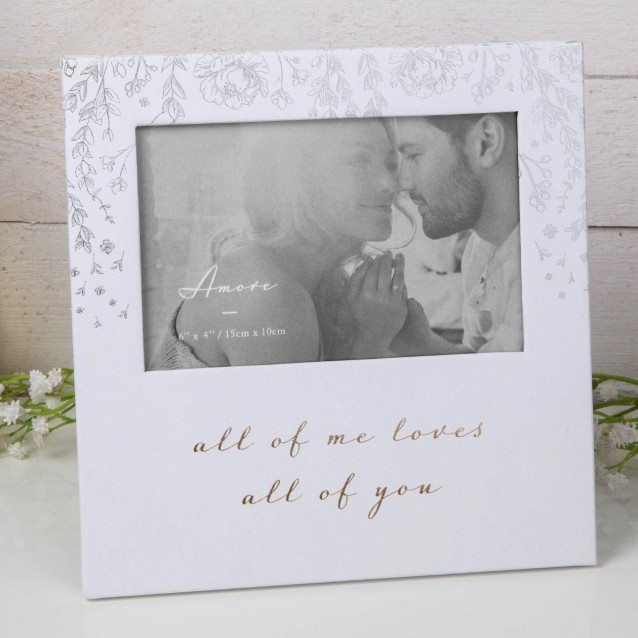 Κορνίζα 10X15cm Loves All Of You