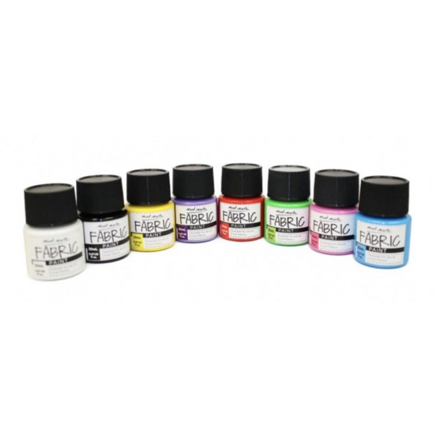 Mont Marte 8 Χρώματα Υφάσματος 20ml