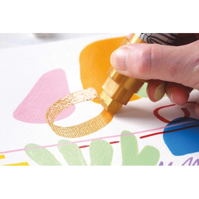 Kreul Triton Ακρυλικός Μαρκαδόρος Λεπτός Μαύρο