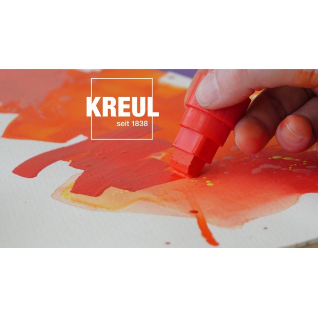 Kreul Triton Ακρυλικός Μαρκαδόρος Πλακέ 1-4mm Μπλέ