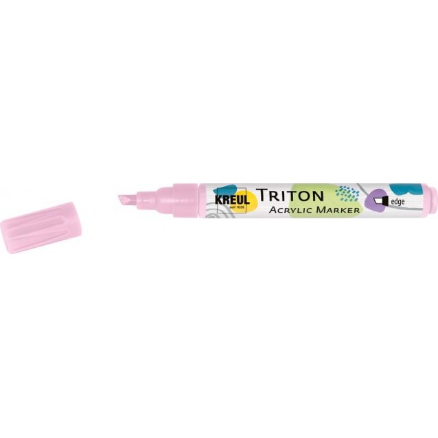 KREUL Triton Ακρυλικός Μαρκαδόρος Πλακέ 1-4mm Ροζ