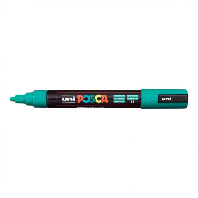 Posca Μαρκαδόρος PC-5M Μεσαίος 1,8-2,5mm Σμαραγδί