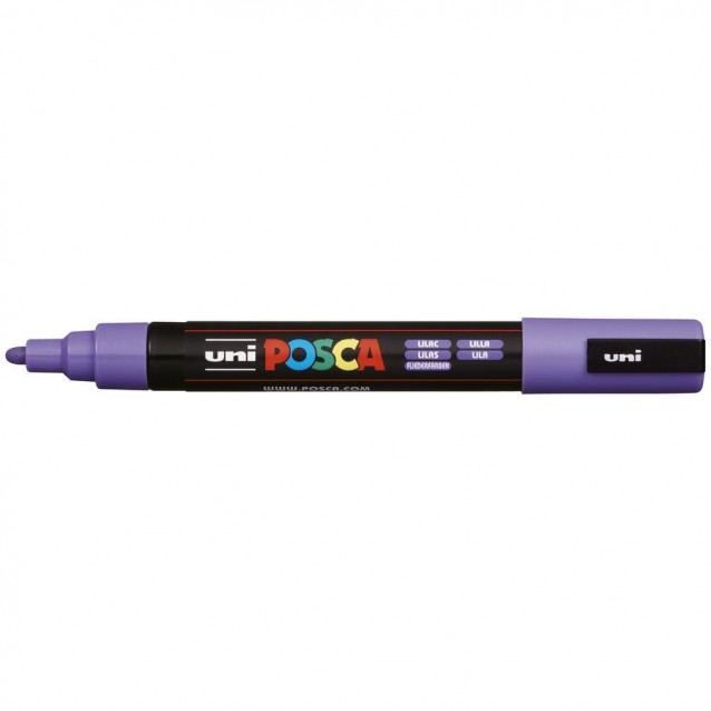 Posca Μαρκαδόρος PC-5M Μεσαίος 1,8-2,5mm Λιλά