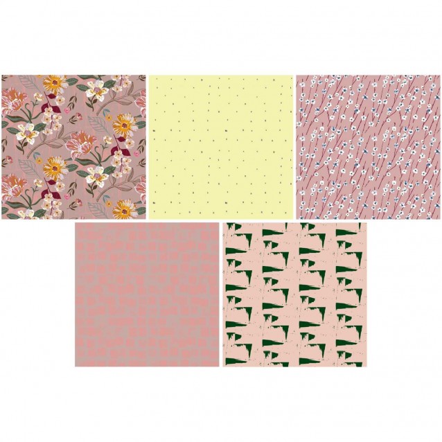 Rico Design 50 Χαρτάκια Οριγκάμι 15x15cm 70gr Nature Matters FSC