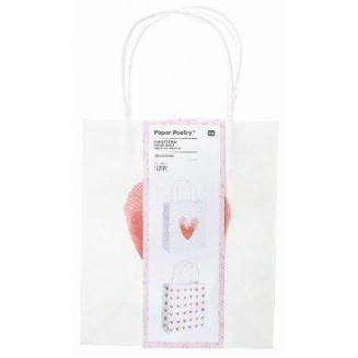 Rico Design Σακούλα Δώρου 18x21cm Καρδιές FSC