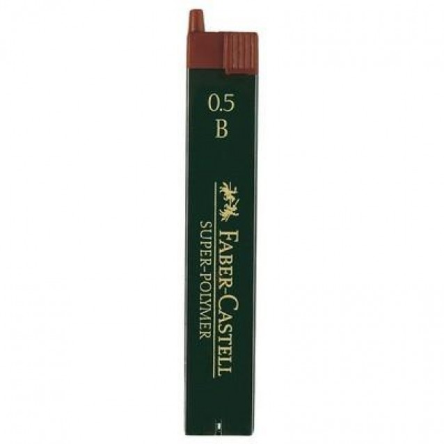 Faber Castell 12 Μύτες για Μηχανικό Μολύβι 0.5mm B