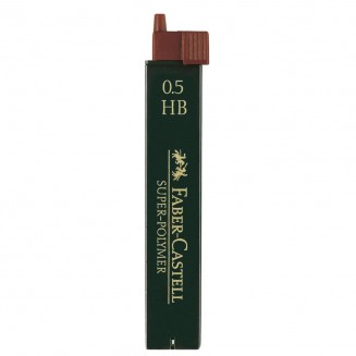 Faber Castell 12 Μύτες για Μηχανικό Μολύβι 0.5mm HB