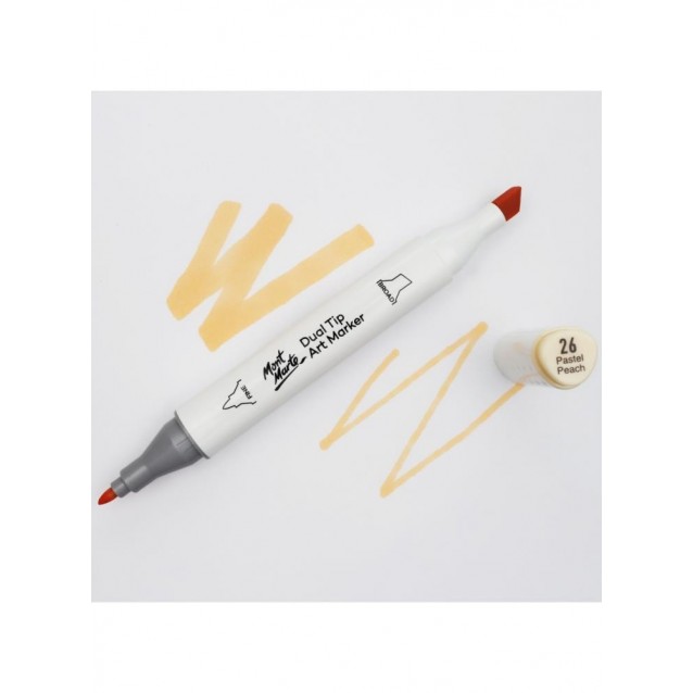 Mont Marte Art Marker Διπλής Μύτης O2 Apricot (26 Pastel Peach)