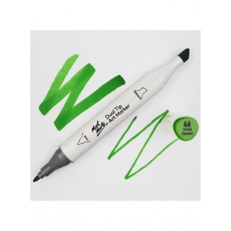 Mont Marte Art Marker Διπλής Μύτης G7 Kelly Green (46 Vivid Green)
