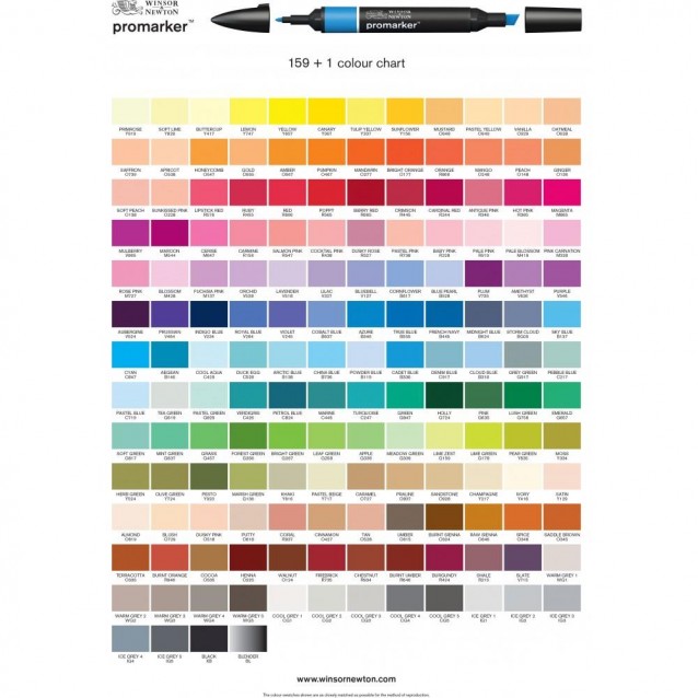 Winsor & Newton Μαρκαδόρος Promarker O234 Chocolate