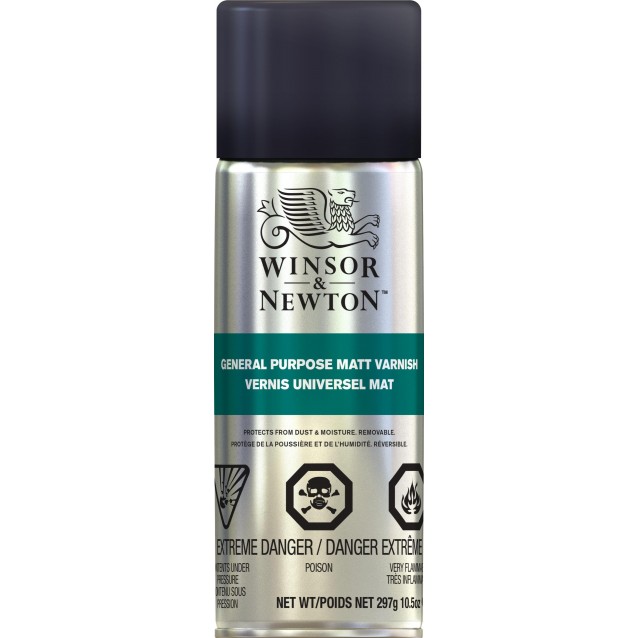 Winsor & Newton 400ml General Purpose Matt Varnish Spray