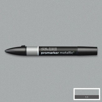 Winsor & Newton Μαρκαδόρος Promarker Metallic Silver