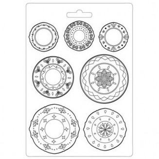 Stamperia Φόρμα Πηλού A5 Casa Granada Plates
