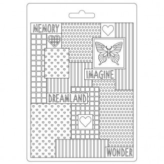 Stamperia Φόρμα Πηλού A5 DayDream Patchwork