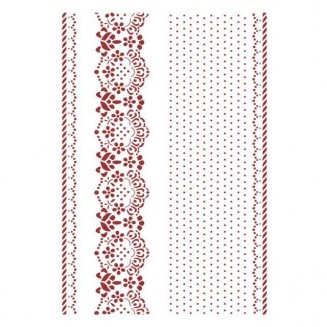 Stamperia Stencil G 21x29,7cm Provence borders