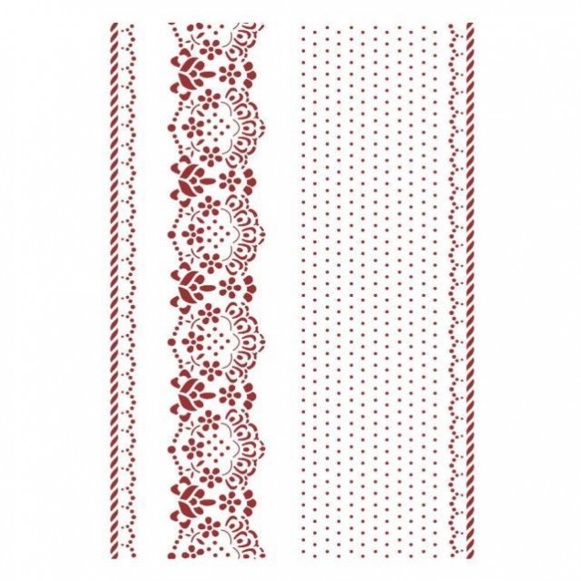 Stamperia Stencil G 21x29,7cm Provence borders