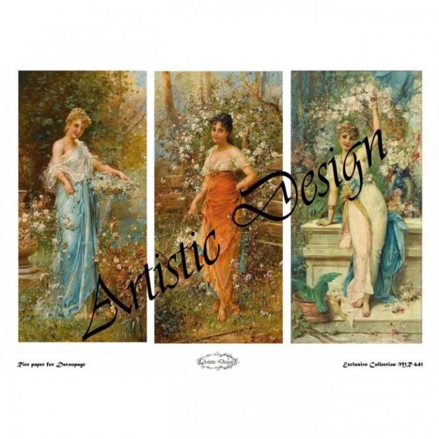 Artistic Design Ριζόχαρτο Decoupage 30x40cm MR-641