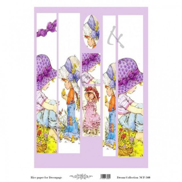 Artistic Design Ριζόχαρτο Decoupage Λαμπάδας 30x40cm NCF-560