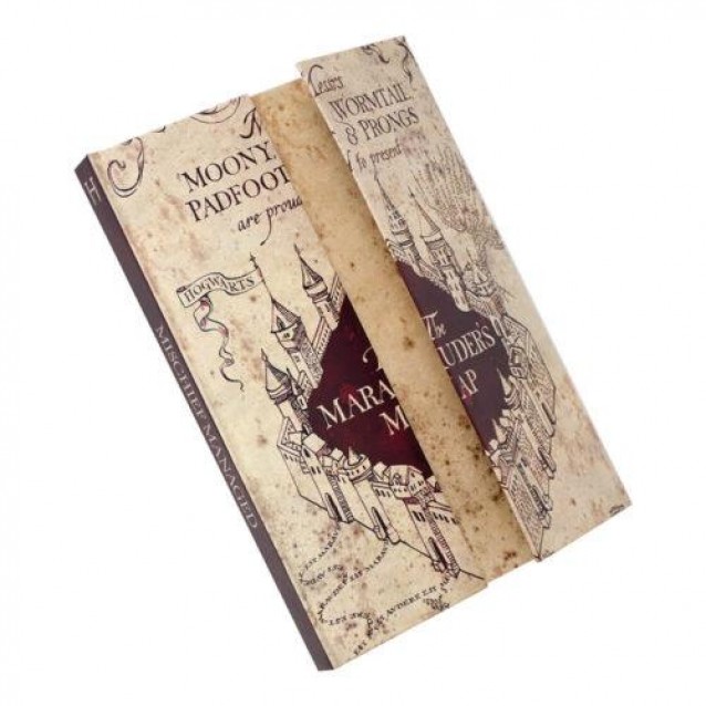 Harry Potter Σημειωματάριο A5 Marauders Map