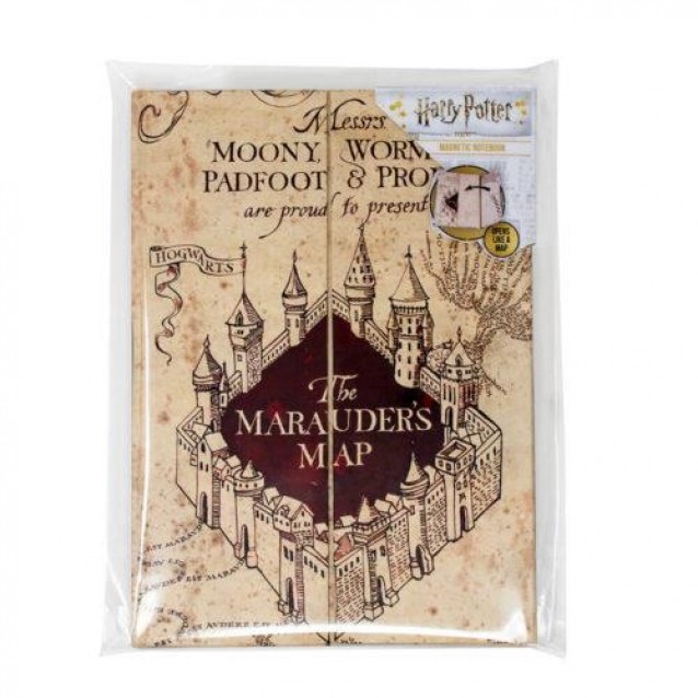 Harry Potter Σημειωματάριο A5 Marauders Map