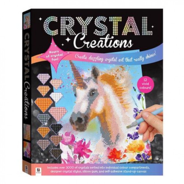 Ζωγραφική με Διαμάντια Crystal Creations Μονόκερος