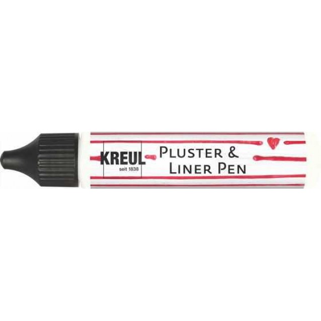 Kreul 29ml Pic Tixx Liner Pen White Cotton