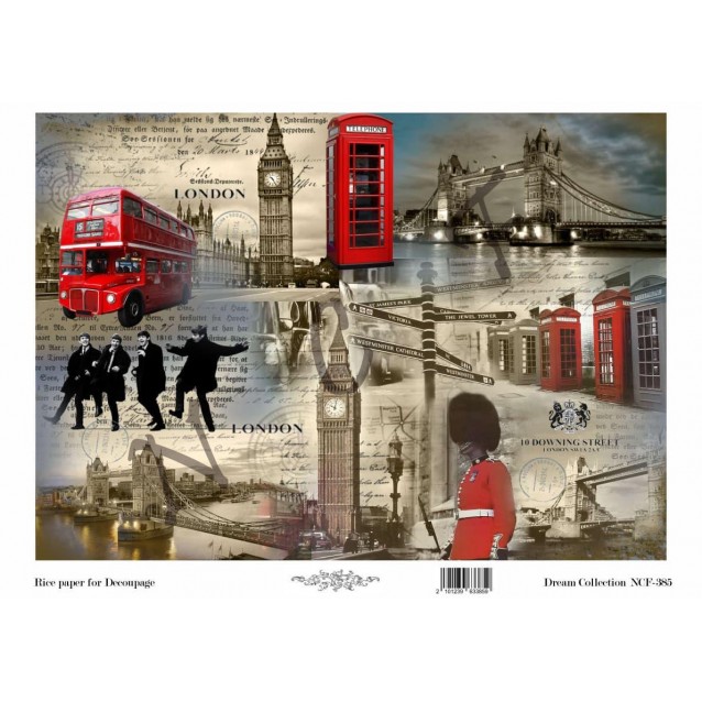 Artistic Design Ριζόχαρτο Decoupage 30x40cm NCF-385