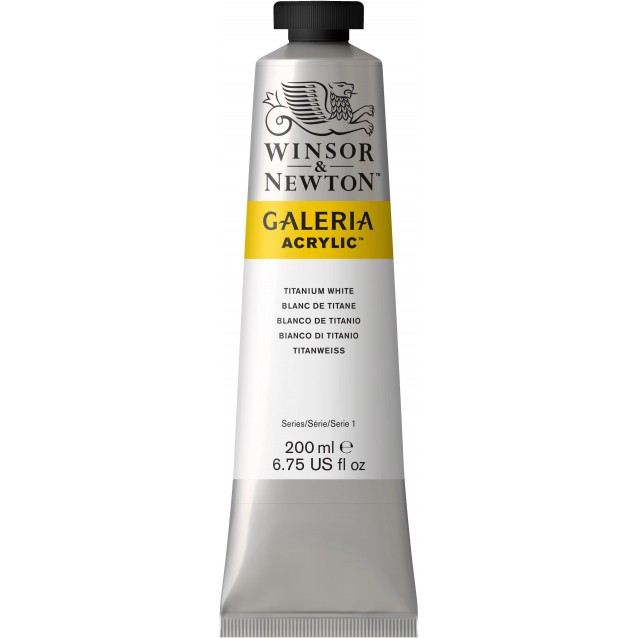 Winsor & Newton 200ml Galeria Acrylic Titanium White