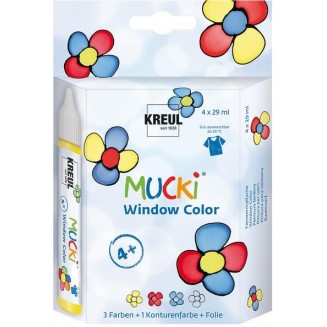 MUCKI Window Color 4 Colors x 29ml