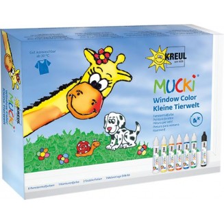 MUCKI Window Color 7 Colors x 29ml Small Wild Life