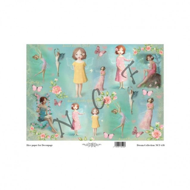 Artistic Design Ριζόχαρτο Decoupage 30x40cm NCF-426