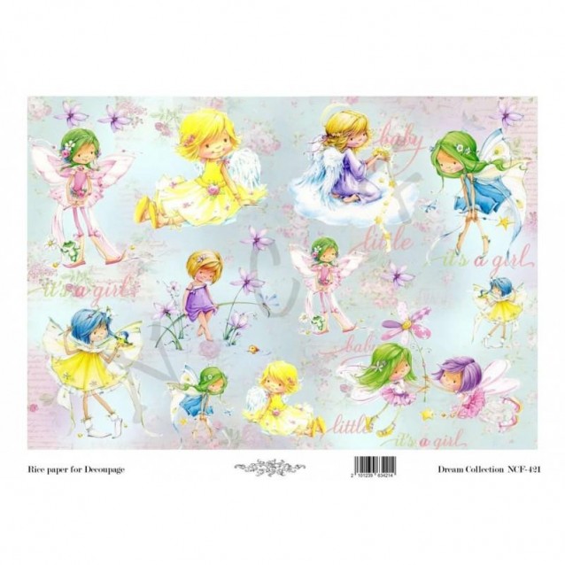Artistic Design Ριζόχαρτο Decoupage 30x40cm NCF-421