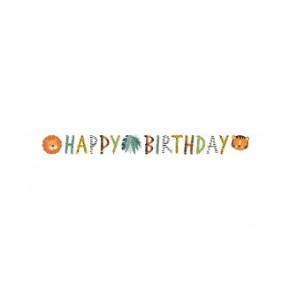 Amscan Διακοσμητική Γιρλάντα 180X15cm Get Wild