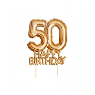 Neviti Διακοσμητικό Τούρτας Γενεθλίων 50