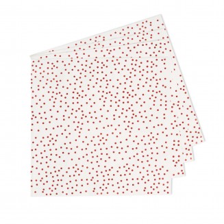 Neviti Red & White Dots - 16 Χαρτοπετσέτες