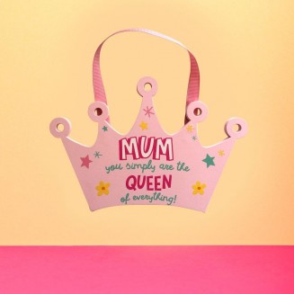 Cheerful Κρεμαστή Πλακέτα Κορώνα Mum