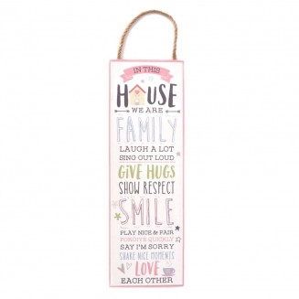 Love Life Πλακέτα Τοίχου 30cm In This House