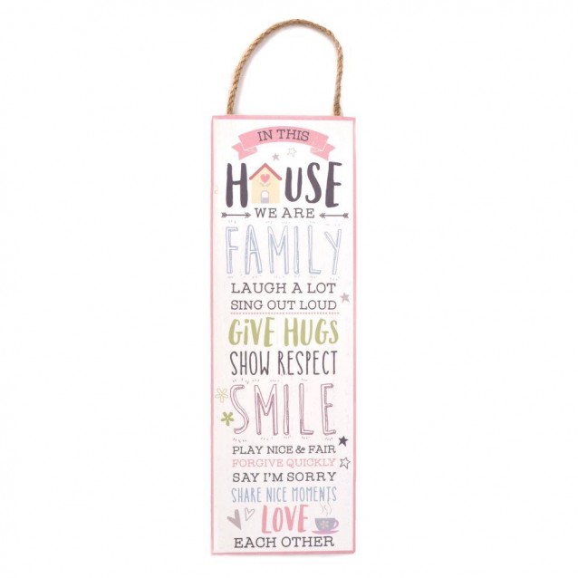 Love Life Πλακέτα Τοίχου 30cm In This House