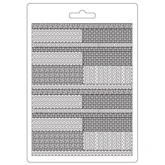 Stamperia Φόρμα Πηλού A5 Bauhaus Textile Pattern