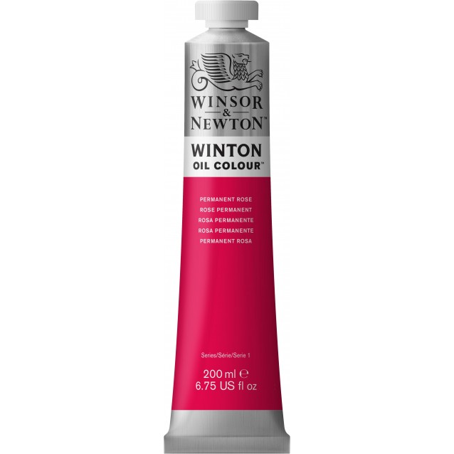Winsor & Newton 200ml Winton Oil Permanent Rose