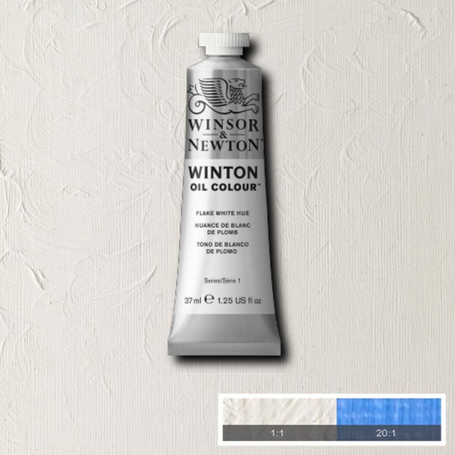 Winsor & Newton 37ml Winton Oil Flake White Hue