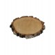 Ξύλινος Κορμός Δένδρου Φέτα Φ12-15cm με Φλοιό