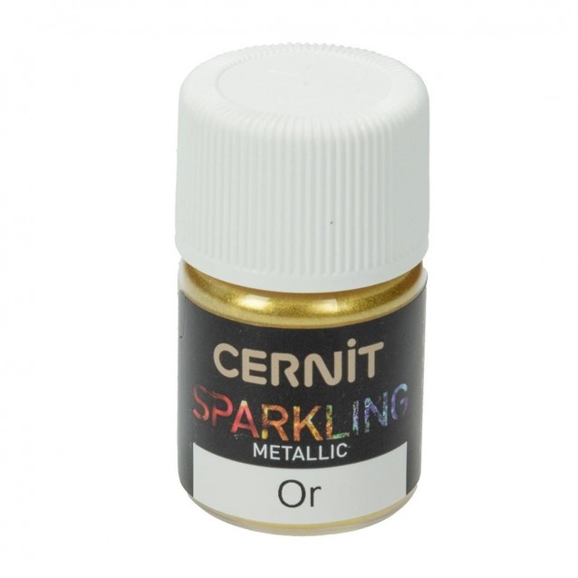 Cernit 5gr Sparkling Μεταλλική Πούρδα που Ψήνεται No.50 Χρυσό