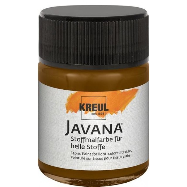 Kreul 50ml Javana Ανοιχτόχρωμο Ύφασμα Dark Brown