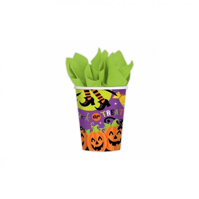 Amscan 8 Ποτήρια 250ml Witches Crew