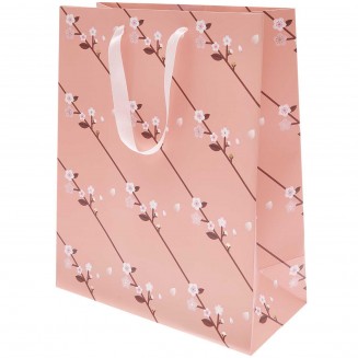 Rico Design Χάρτινη Τσάντα 26x32x12cm Cherry Blossom FSC