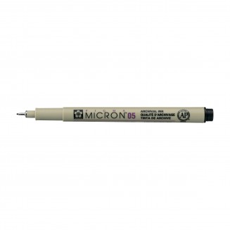 Sakura Pigma Mikron Μαρκαδοράκι Σχεδίου Μαύρο 05 (0.45mm)