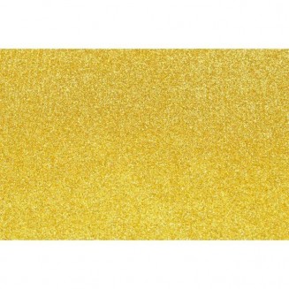 Αφρώδες Φύλλο 2mm 30x40cm Glitter Χρυσό